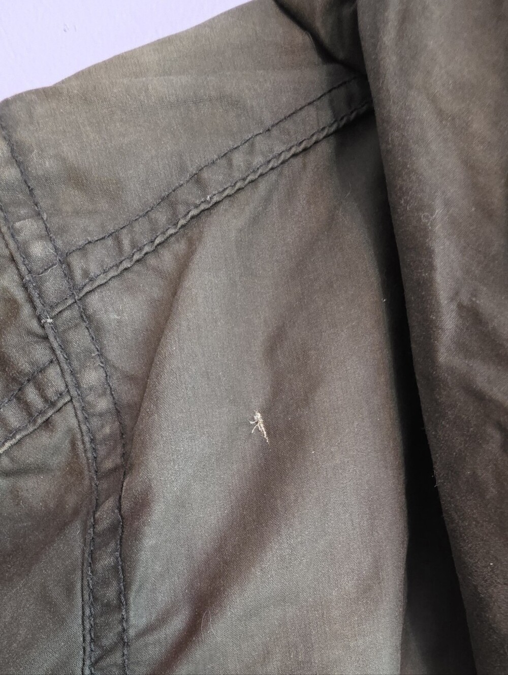 Orvis, 🫒 Women's Dark Olive Utility Waxed Cotton Jacket - Picture 3 of 6